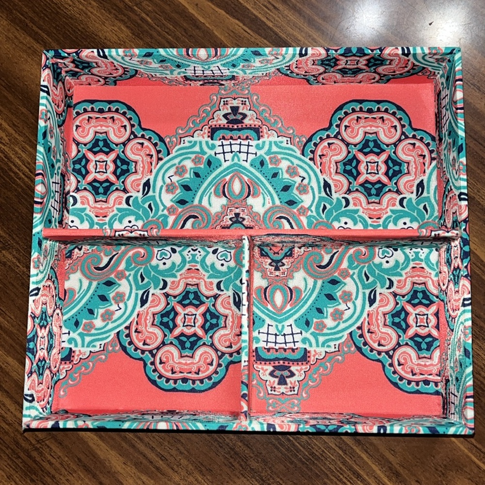 Makeup/jewelry 3 compartment organizer